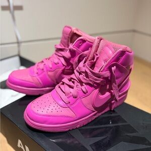 Nike ambush Hot Pink High-Top Sneakers
